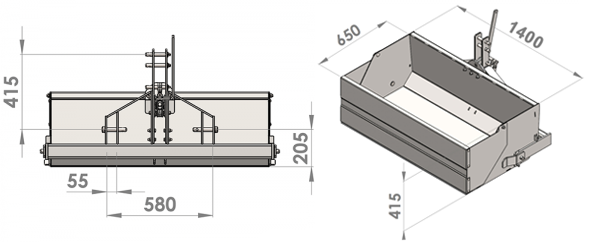 Méretek műszaki rajz