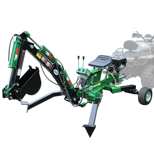 Geo ATV quadra szerelhető árokásó adapter