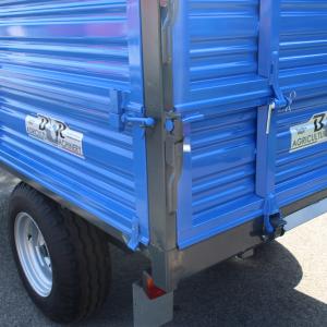 BELLUCCI BR130-RP egytengelyes pótkocsi hidraulikus billentéssel - Starex Pro Kft.