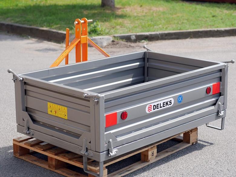 DELEKS T 1400 lenyítható oldalú szállító láda - Starex Pro Kft.