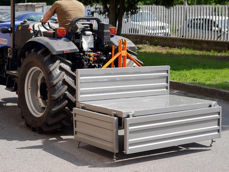 DELEKS T 1400 lenyítható oldalú szállító láda - Starex Pro Kft.