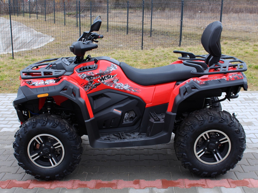 LONCIN&nbsp;XWOLF 550L PREMIUM&nbsp;quad kétszemélyes piros&nbsp;-&nbsp;Starex Pro Kft.