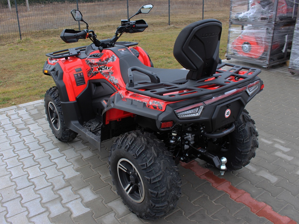LONCIN&nbsp;XWOLF 550L PREMIUM&nbsp;quad kétszemélyes piros&nbsp;-&nbsp;Starex Pro Kft.