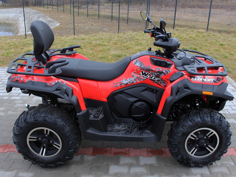 LONCIN&nbsp;XWOLF 550L PREMIUM&nbsp;quad kétszemélyes piros&nbsp;-&nbsp;Starex Pro Kft.