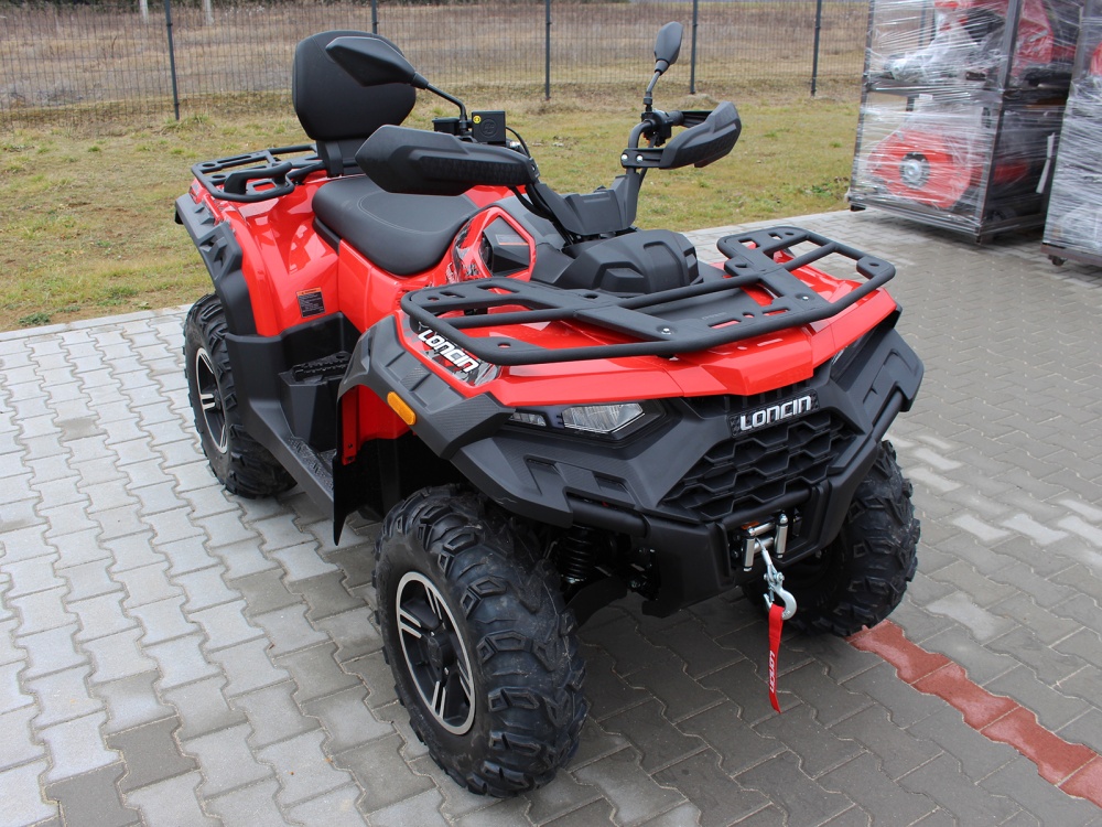 LONCIN&nbsp;XWOLF 550L PREMIUM&nbsp;quad kétszemélyes piros&nbsp;-&nbsp;Starex Pro Kft.