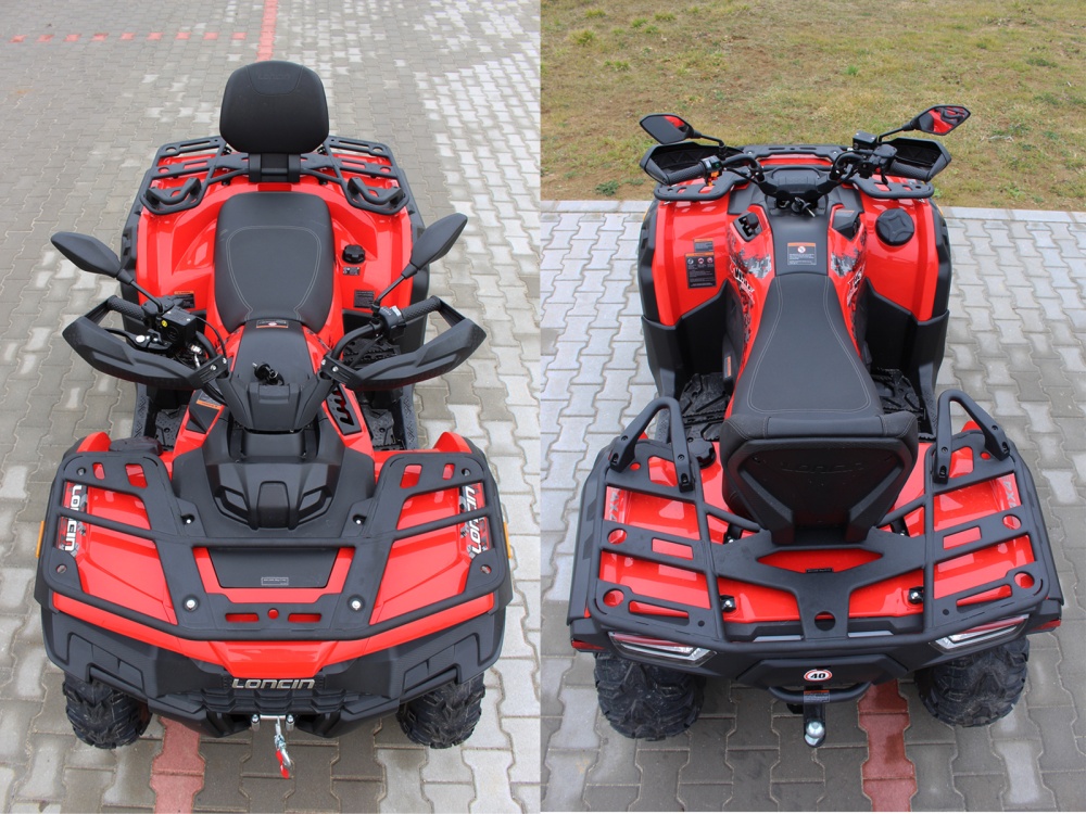 LONCIN&nbsp;XWOLF 550L PREMIUM&nbsp;quad kétszemélyes piros&nbsp;-&nbsp;Starex Pro Kft.