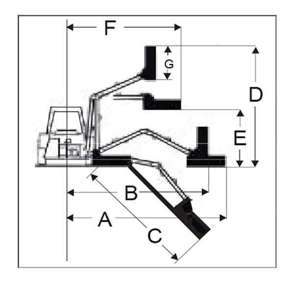 NIUBO BUL 450  rézsűkasza - Starex Pro Kft.