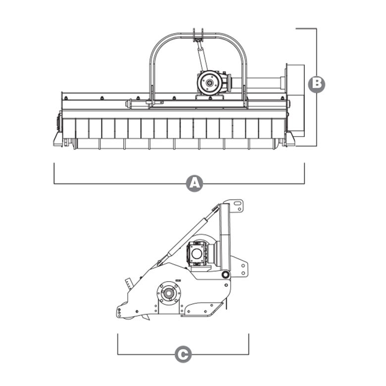 NIUBO&nbsp;TFS 250&nbsp;erősített szárzúzó&nbsp;-&nbsp;Starex Pro Kft.