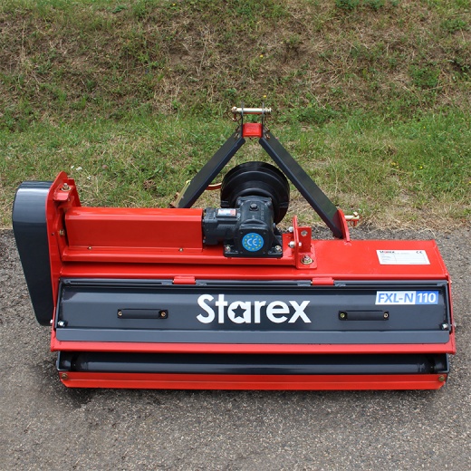 STAREX FXL-N 110 szárzúzó nyitható burkolattal kistraktorokhoz - Starex Pro Kft.
