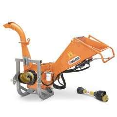 DELEKS DK-1300 kardán hajtású ágaprító hidraulikus adagolással