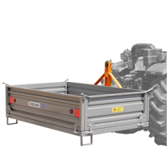 DELEKS T 2000 lenyítható oldalú szállító láda