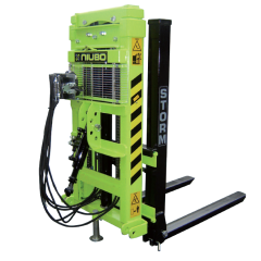 NIUBO ESM 3012 emelőoszlop hidraulikus oldalmozgatással