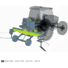 NIUBO MERLOT PRO 095 előre vagy hátra szerelhető szőlészeti multifunkcionális sorközművelő