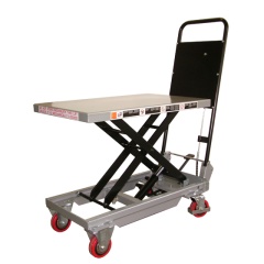 SILVERSTONE BS 15 mobil hidraulikus emelőasztal
