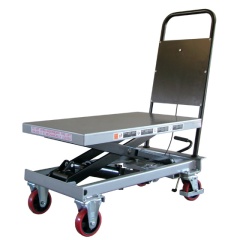 SILVERSTONE BS 25 mobil hidraulikus emelőasztal