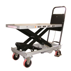 SILVERSTONE BS 50 mobil hidraulikus emelőasztal