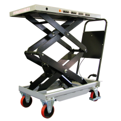 SILVERSTONE BS 80 D mobil hidraulikus emelőasztal