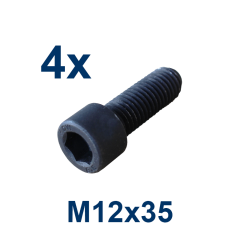 STAREX FGX csavar hengeresfejű imbusz tövigmenetes M12x35