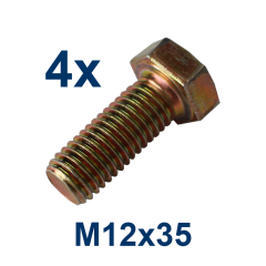 STAREX FGX csavar tövigmenetes M12x35