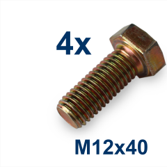 Starex&nbsp;FGX&nbsp;csavar tövigmenetes m12x40