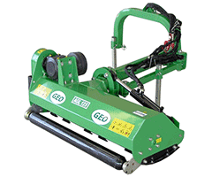 AGL 125-185: Rézsű vágásra alkalmas szárzúzó, 30-60 LE traktorokhoz.